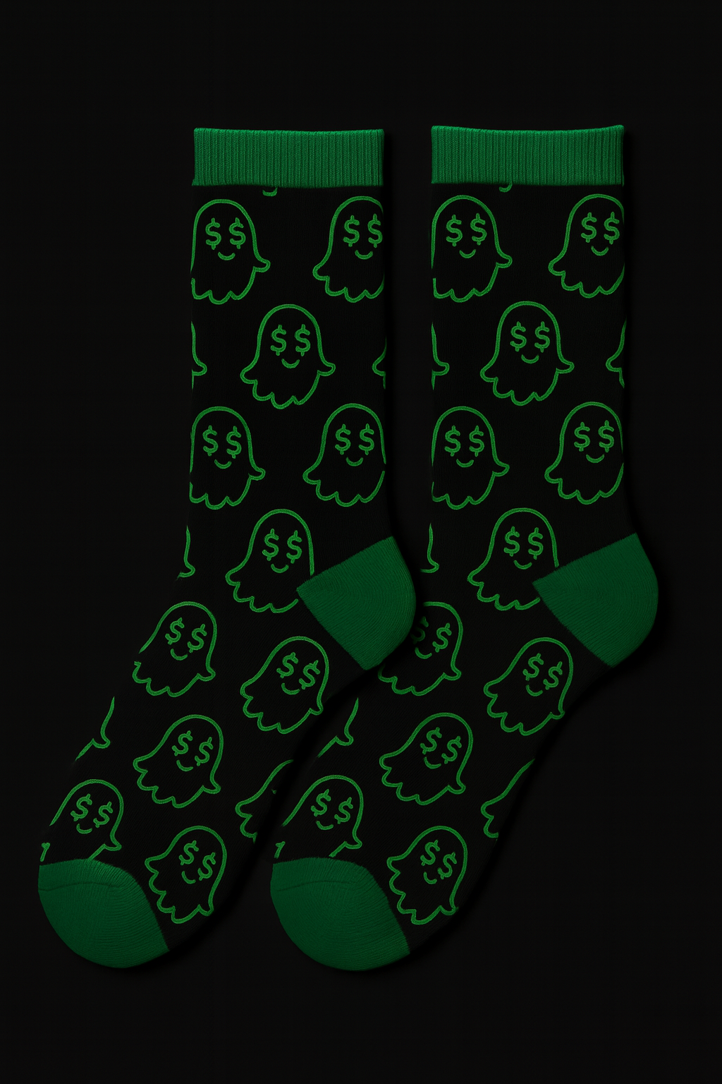 Bag Chaser Ghosts 2-Pack Socks - 1 Size Fits Most (Pre-Order Now!)