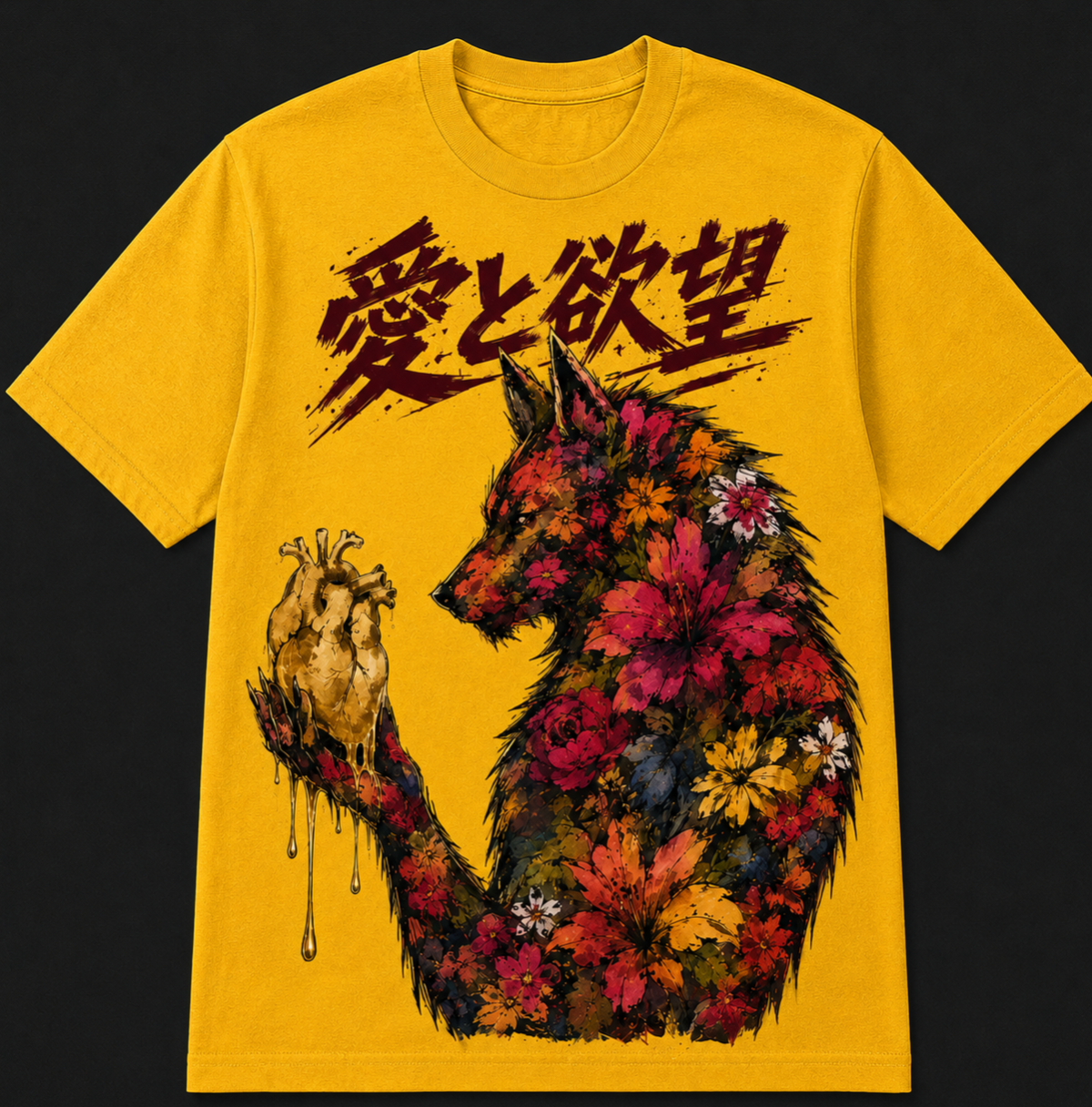 Heart of Gold Tee – Love & Desire