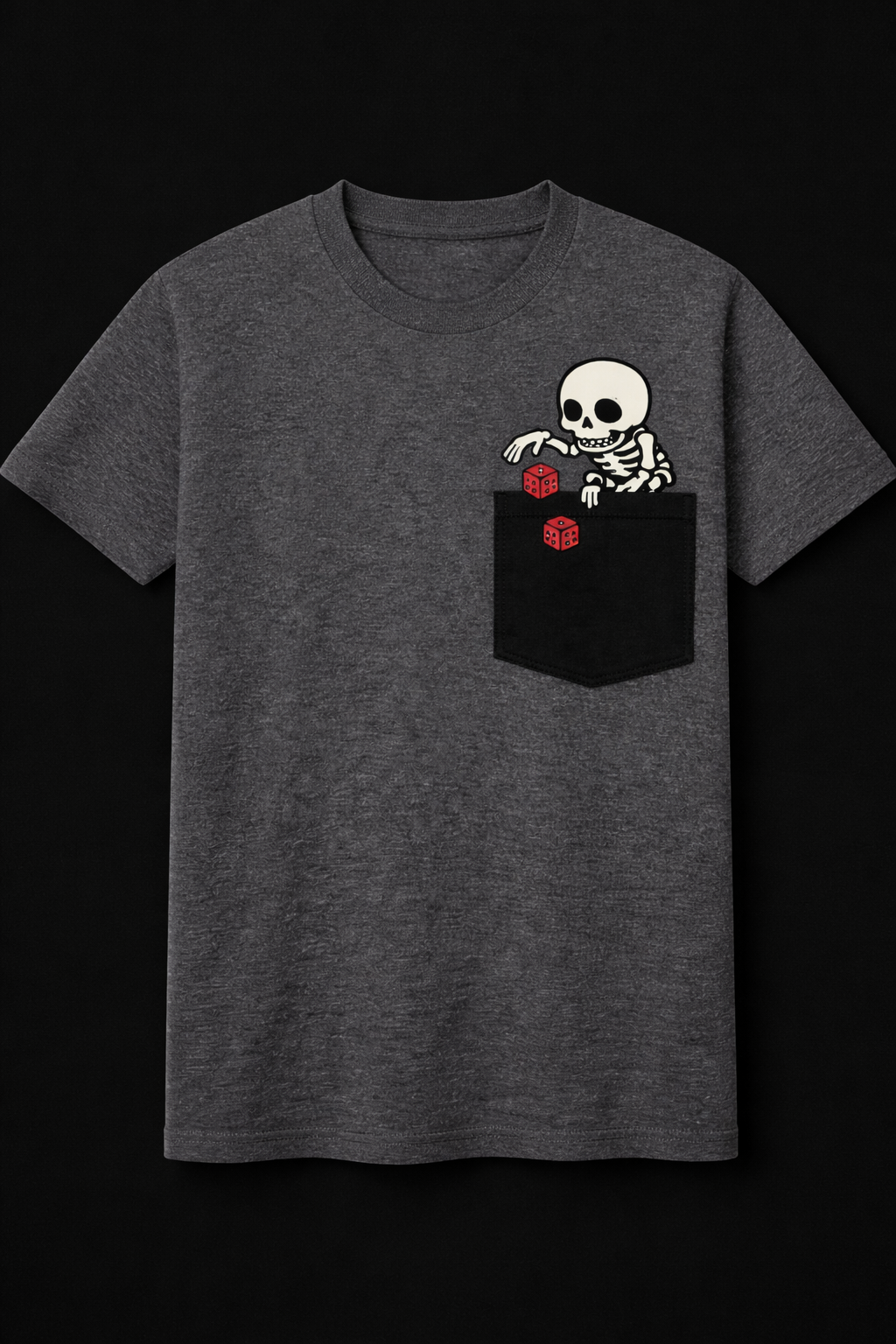 Lucky Bones Pocket T-Shirt