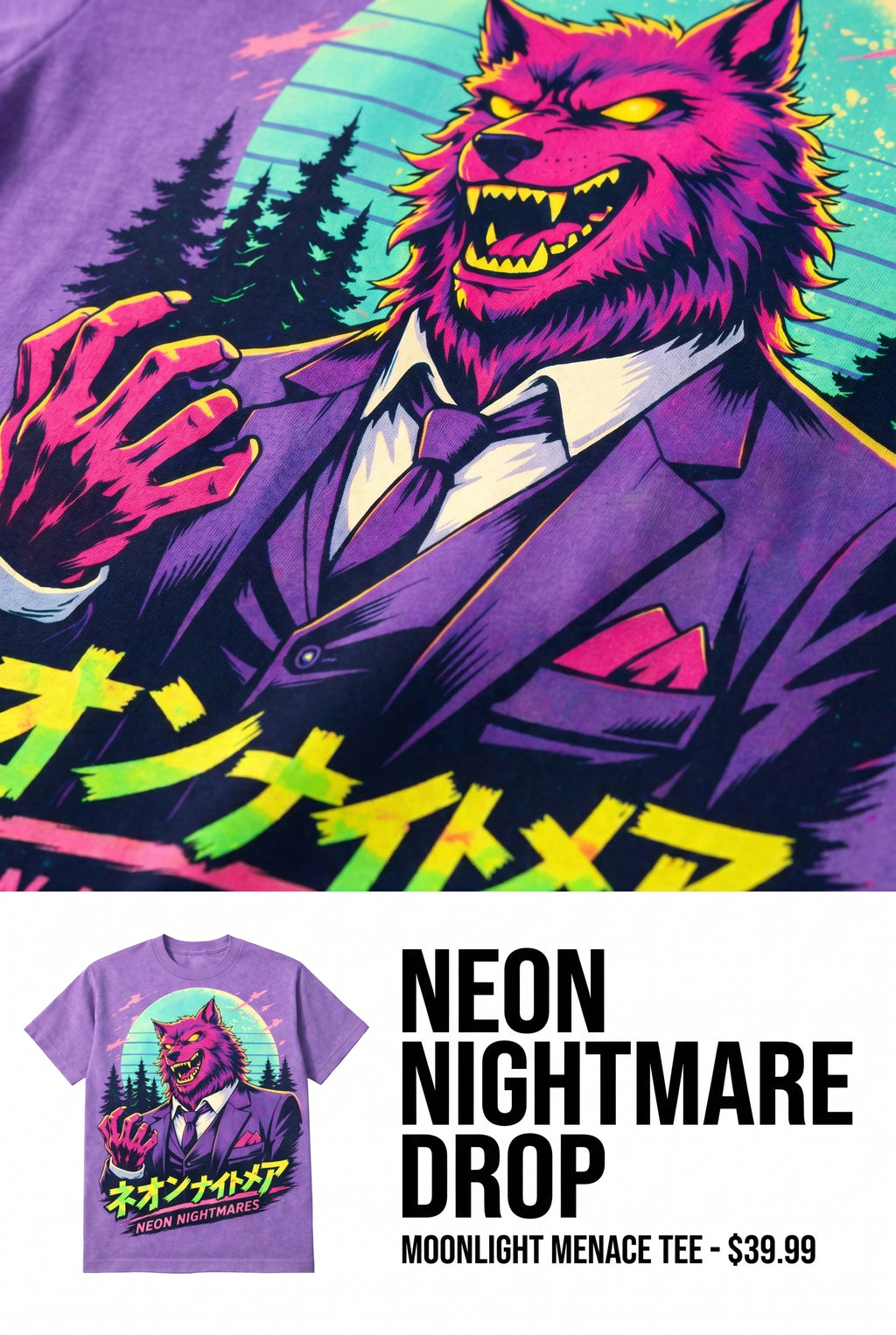 Moonlight Menace Tee