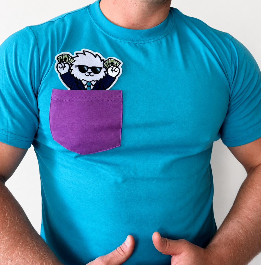 Neon Nightmares Boss Yeti Pocket Tee